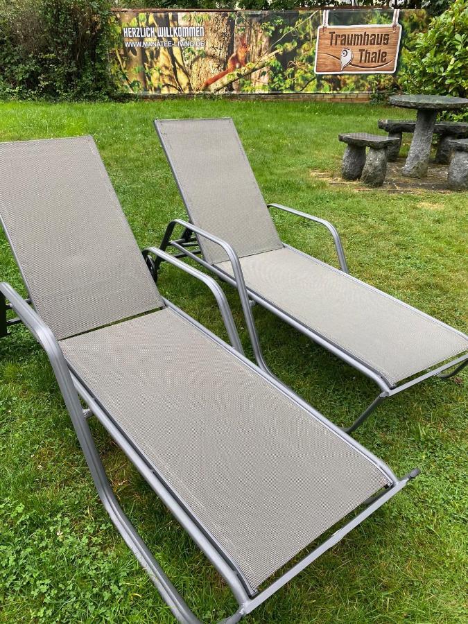 Traumhaus Thale Mit Sauna Und Kamin Zewnętrze zdjęcie