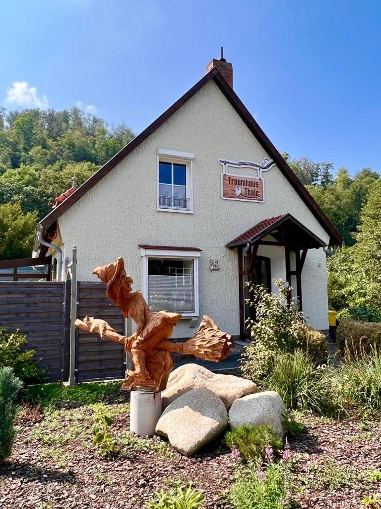Traumhaus Thale Mit Sauna Und Kamin Zewnętrze zdjęcie